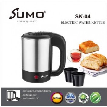 SUMO ELECTRIC STEEL WATER KETTLE SK-04 SUMO ELECTRIC STEEL WATER KETTLE SK-04